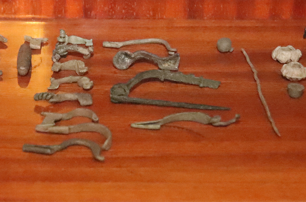 Objects seized in the Czech Republic.